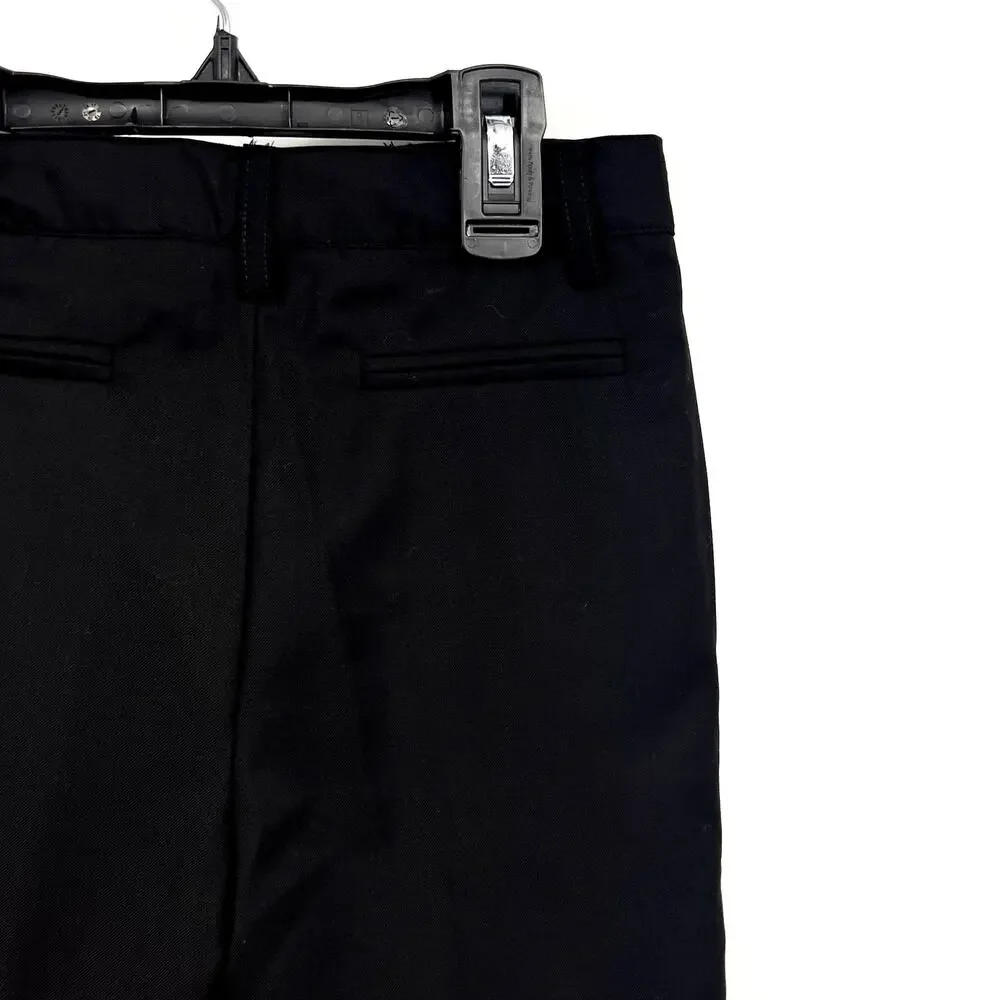 BARDOT Boys Oscar Suit Pants Size 5 XS Jet Black Solid Straight Leg NWT